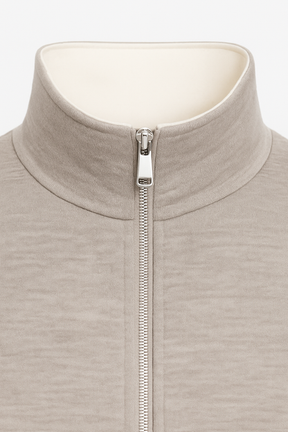 Reverso Bomber Jacket Taupe