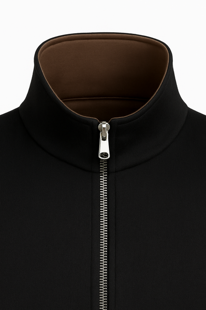 Reverso Bomber Jacket Brown