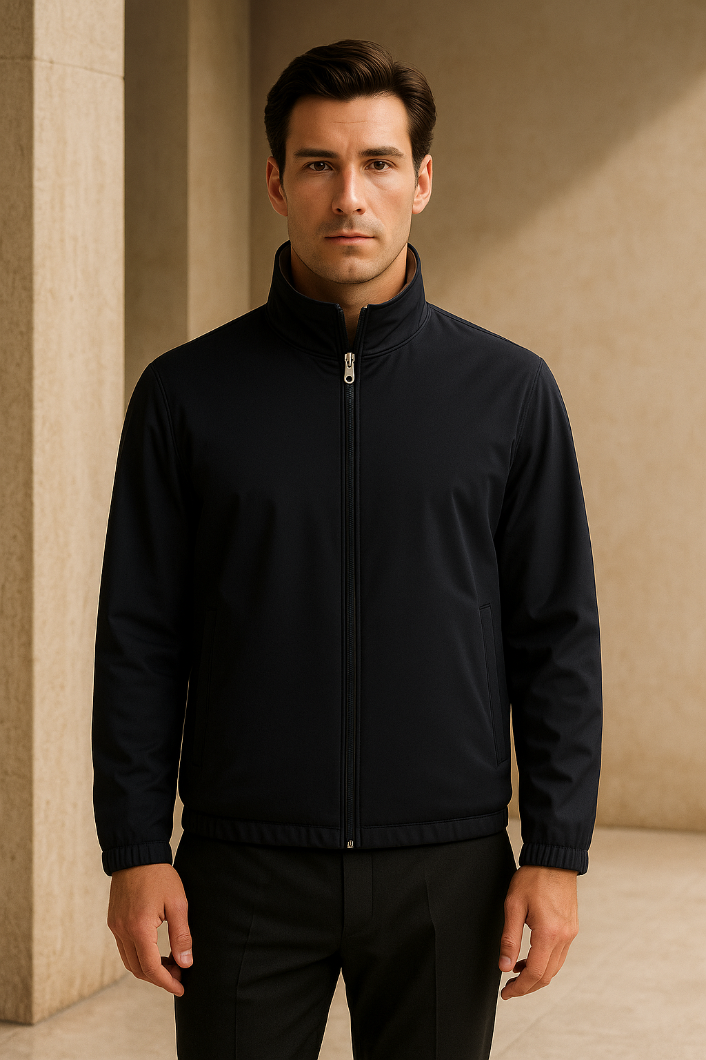 Reverso Bomber Jacket Black