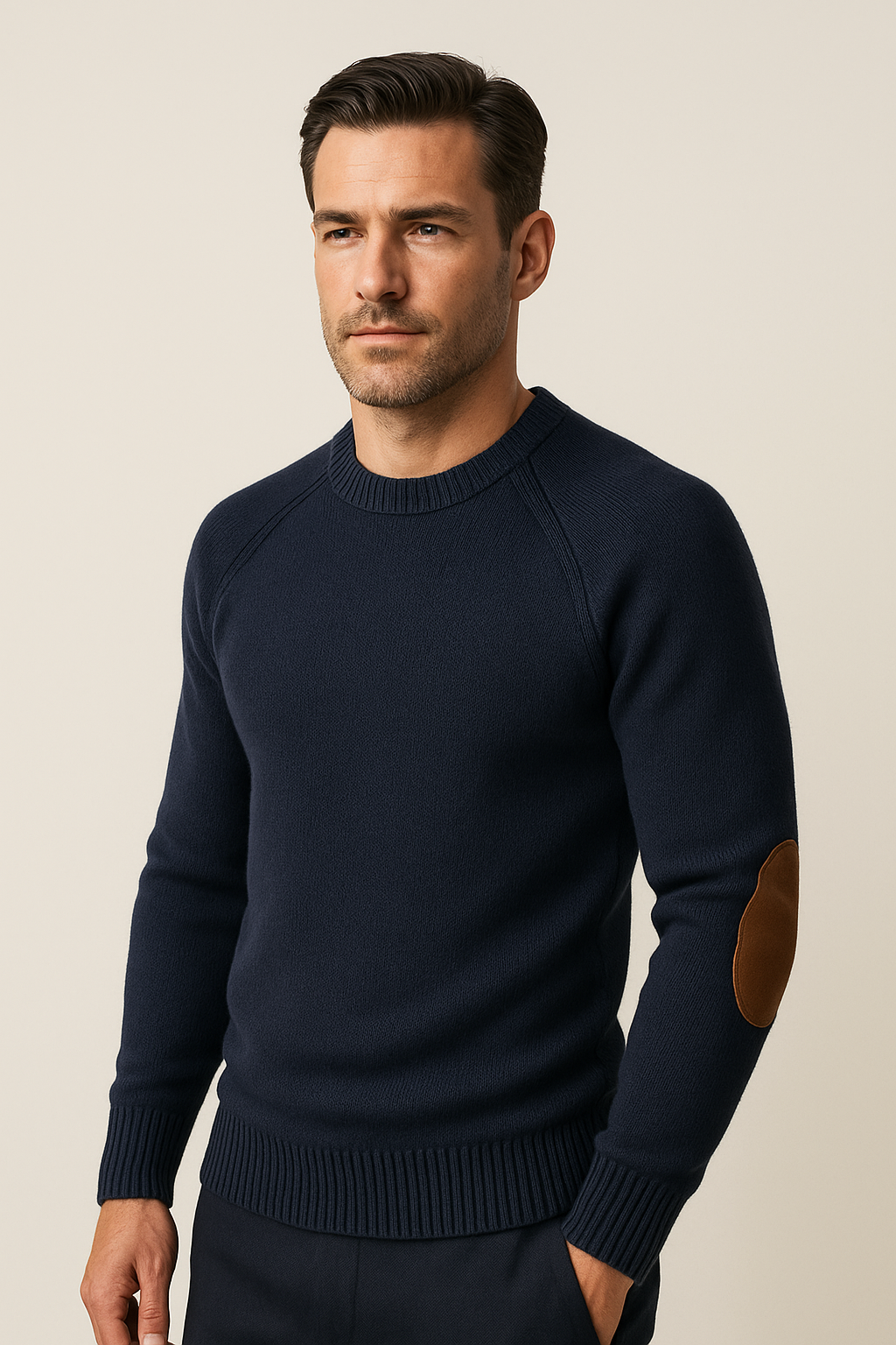 Sorivo Crew Knit Navy