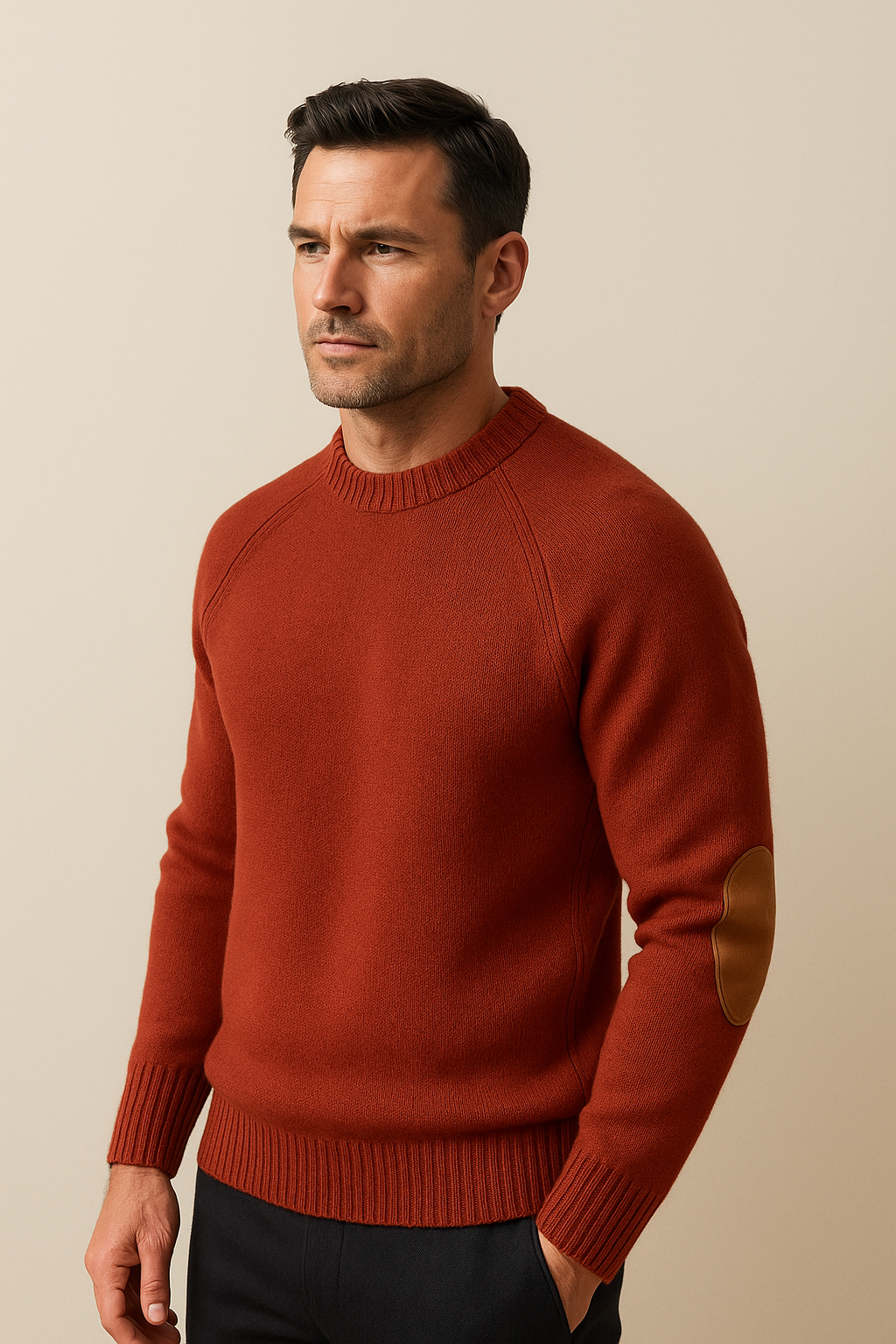 Sorivo Crew Knit Red