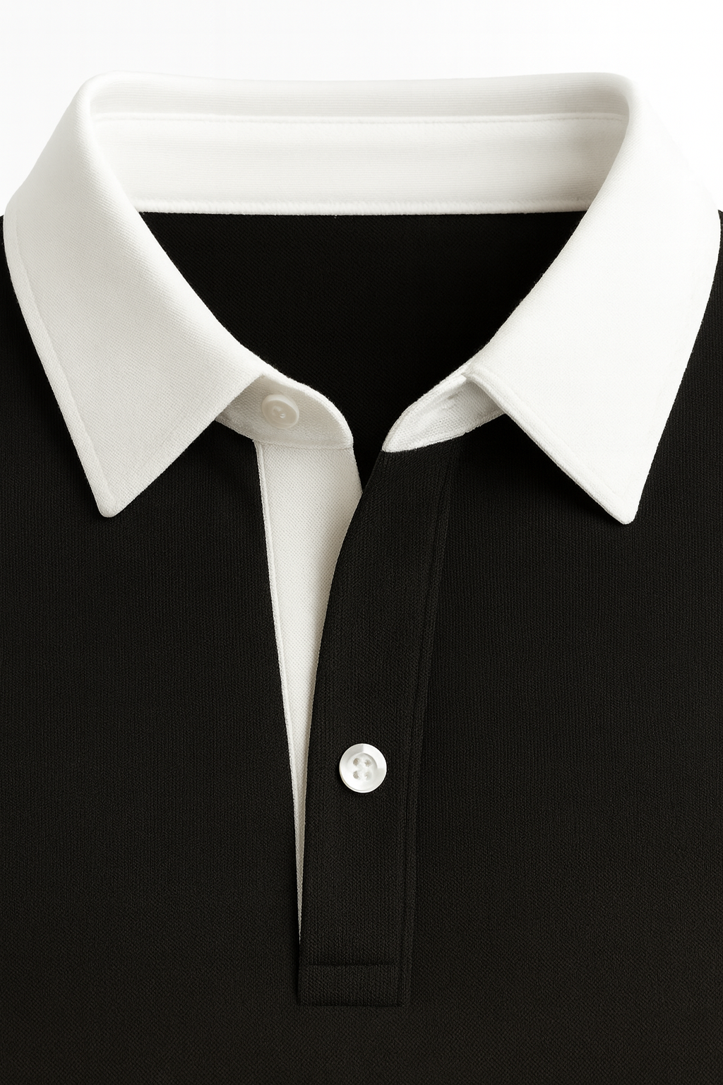 Meravo Polo Knit Black