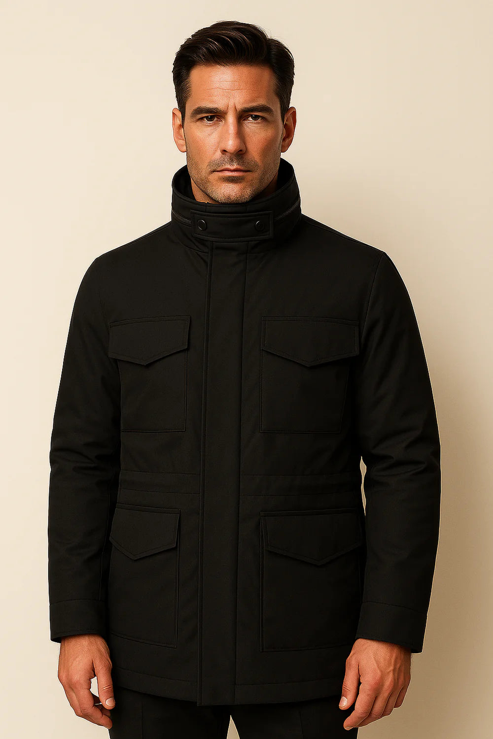 Savero Expedition Coat Black