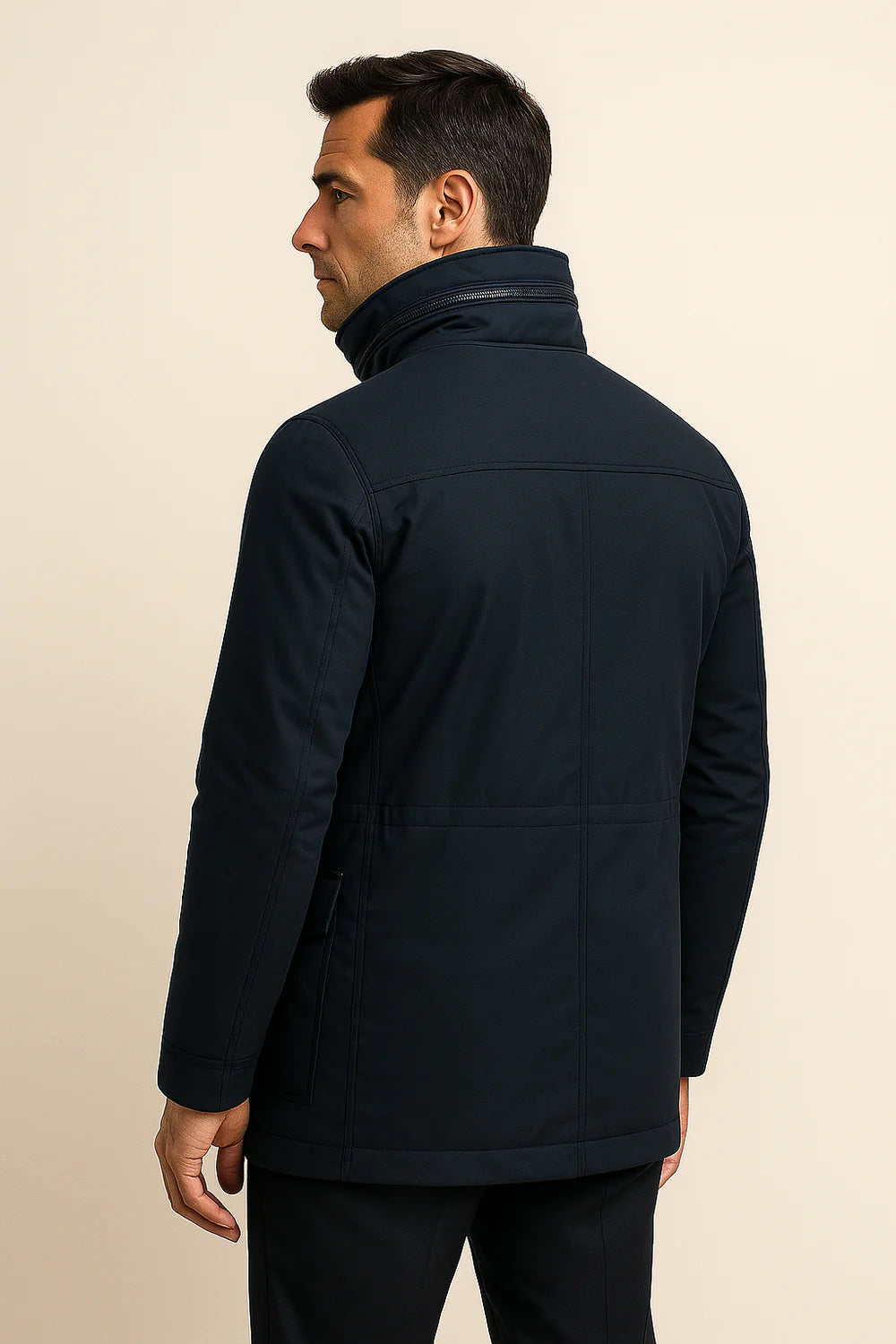 Savero Expedition Coat Navy