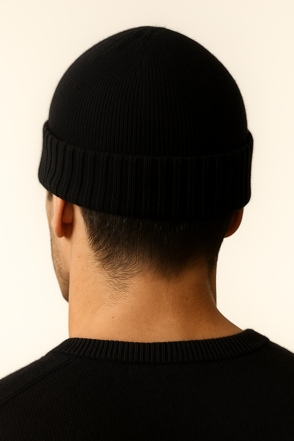 Ivaro Cashmere Beanie Black