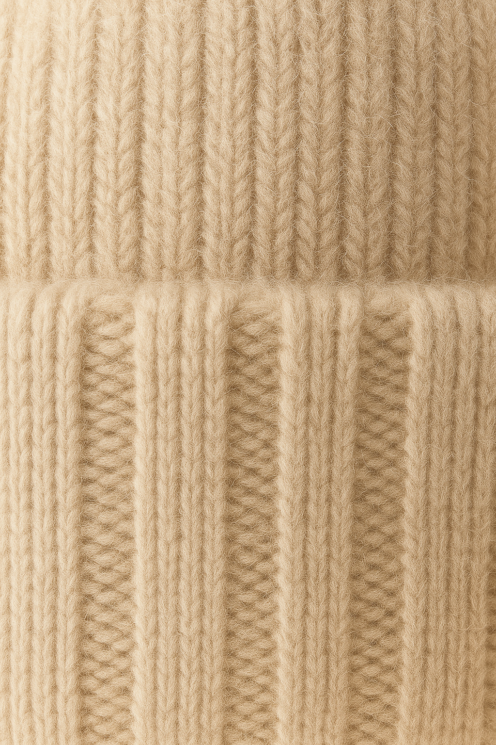 Ivaro Cashmere Beanie Beige