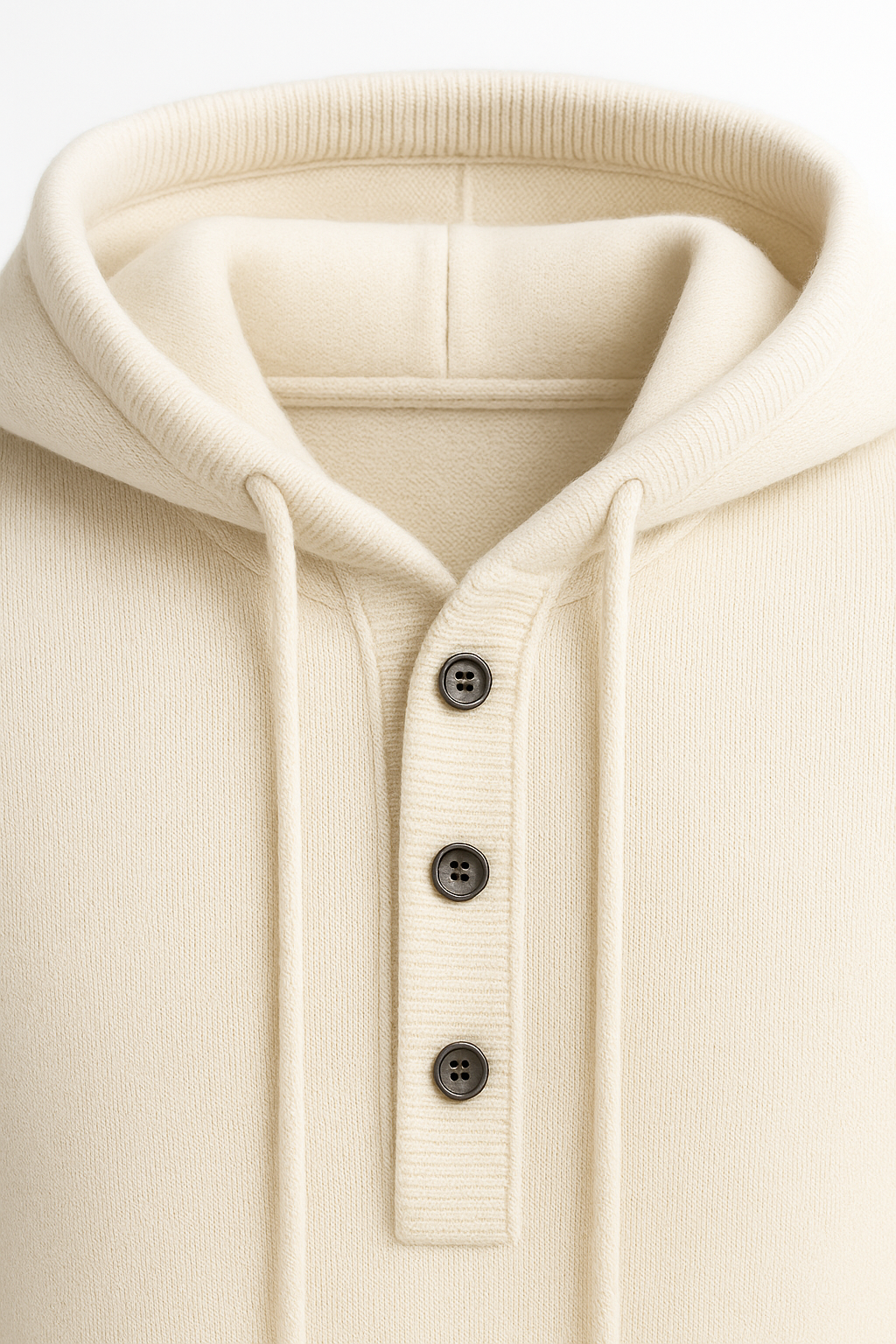 Avaro Hooded Knit Cream