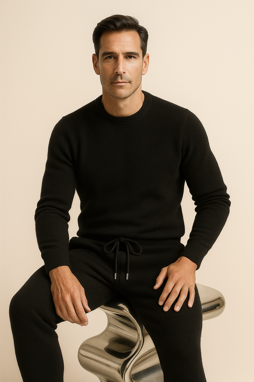 Nelaro Lounge Trousers Black