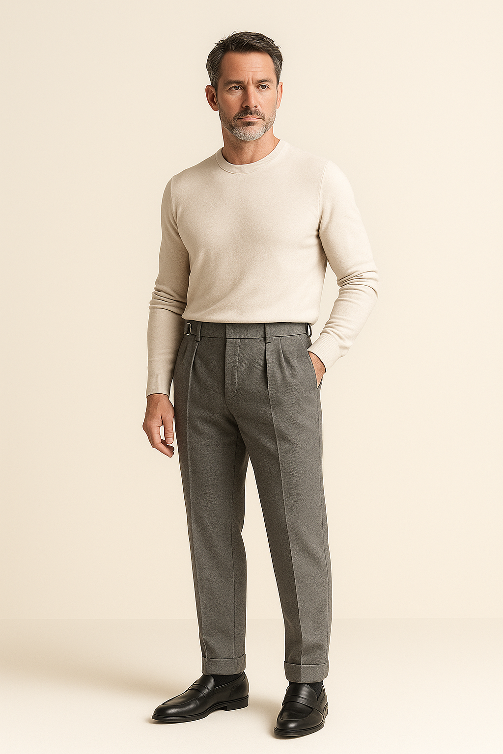 Fenaro Merino Pantalon Grey