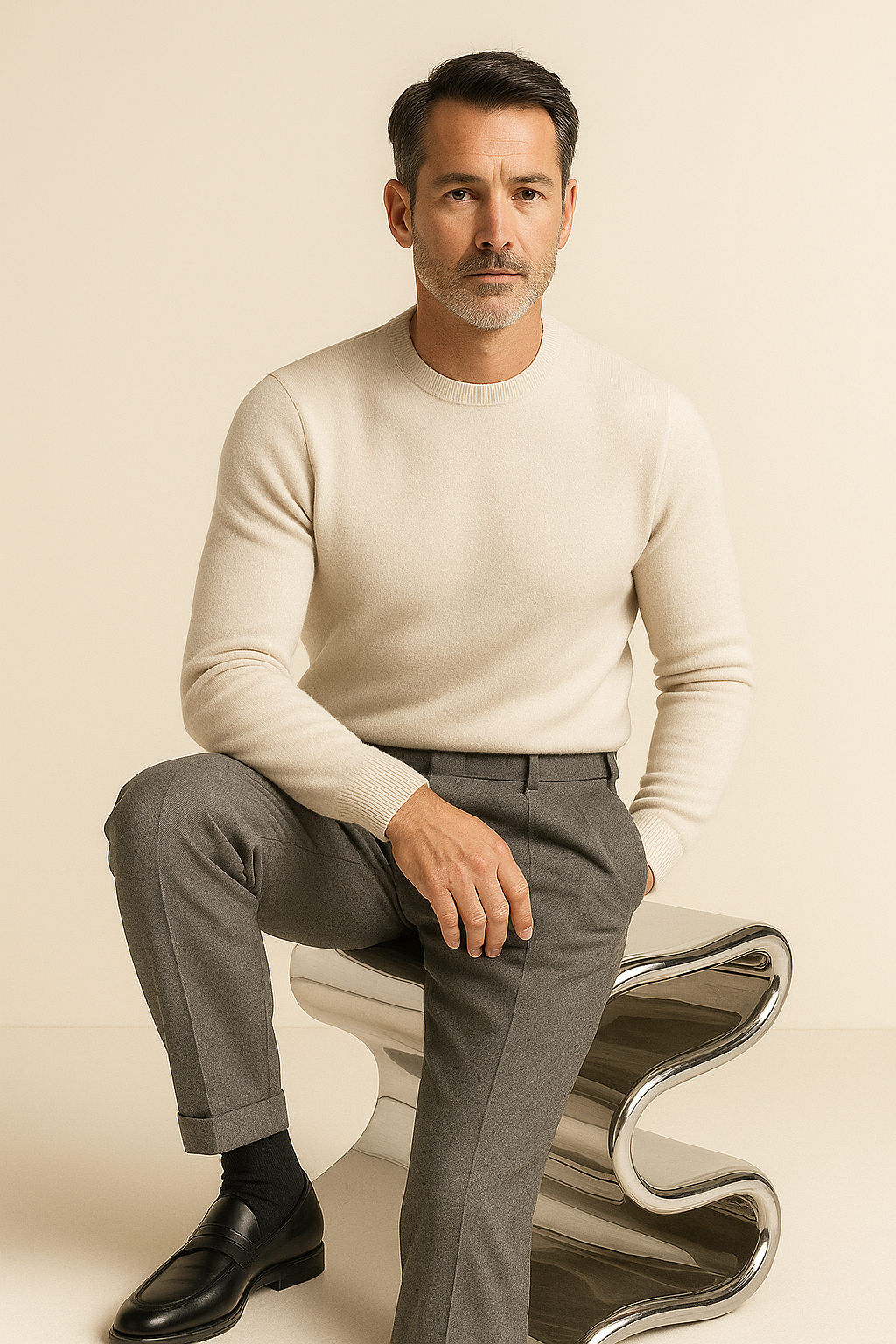 Fenaro Merino Pantalon Grey