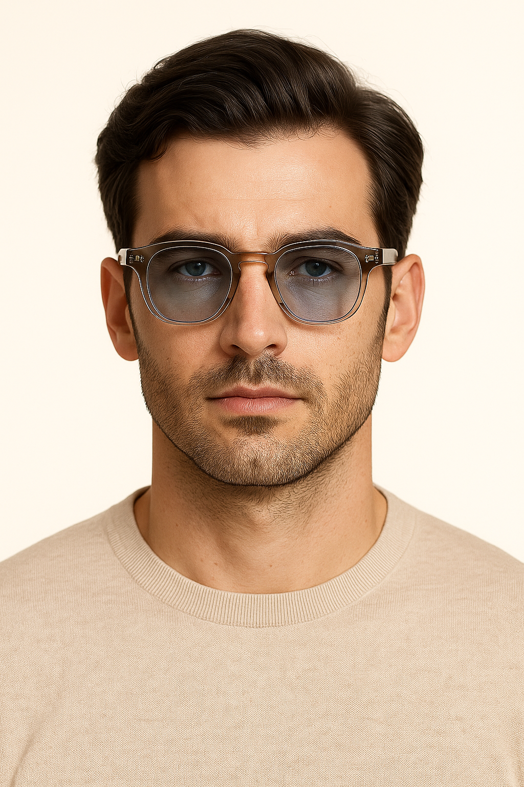 Narilo Sunglasses Clear/Brown