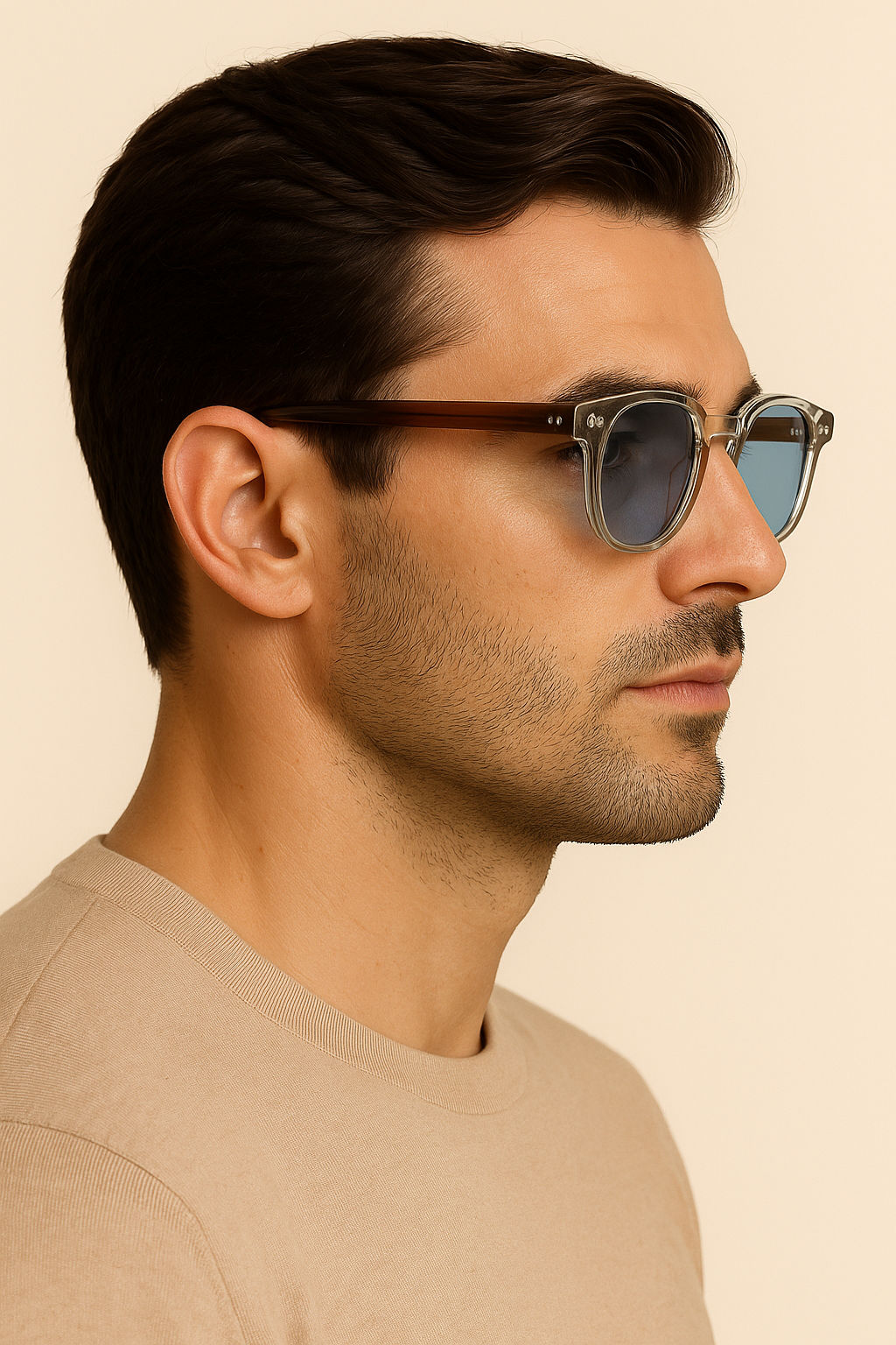 Narilo Sunglasses Clear/Brown