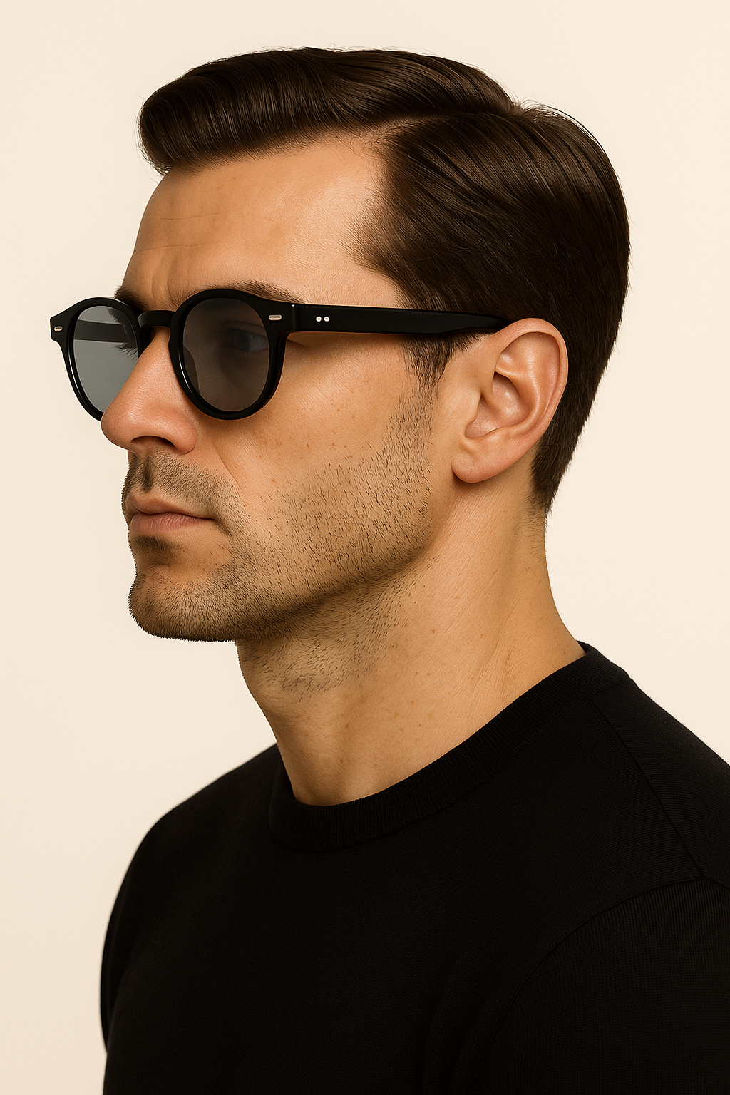 Narilo Sunglasses Jet Black