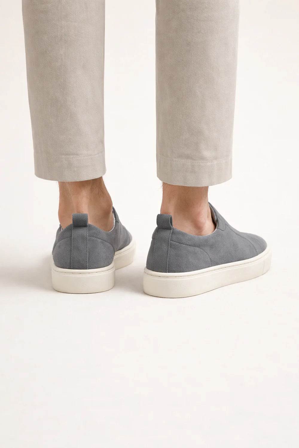Ladore Suede Slip-On Grey