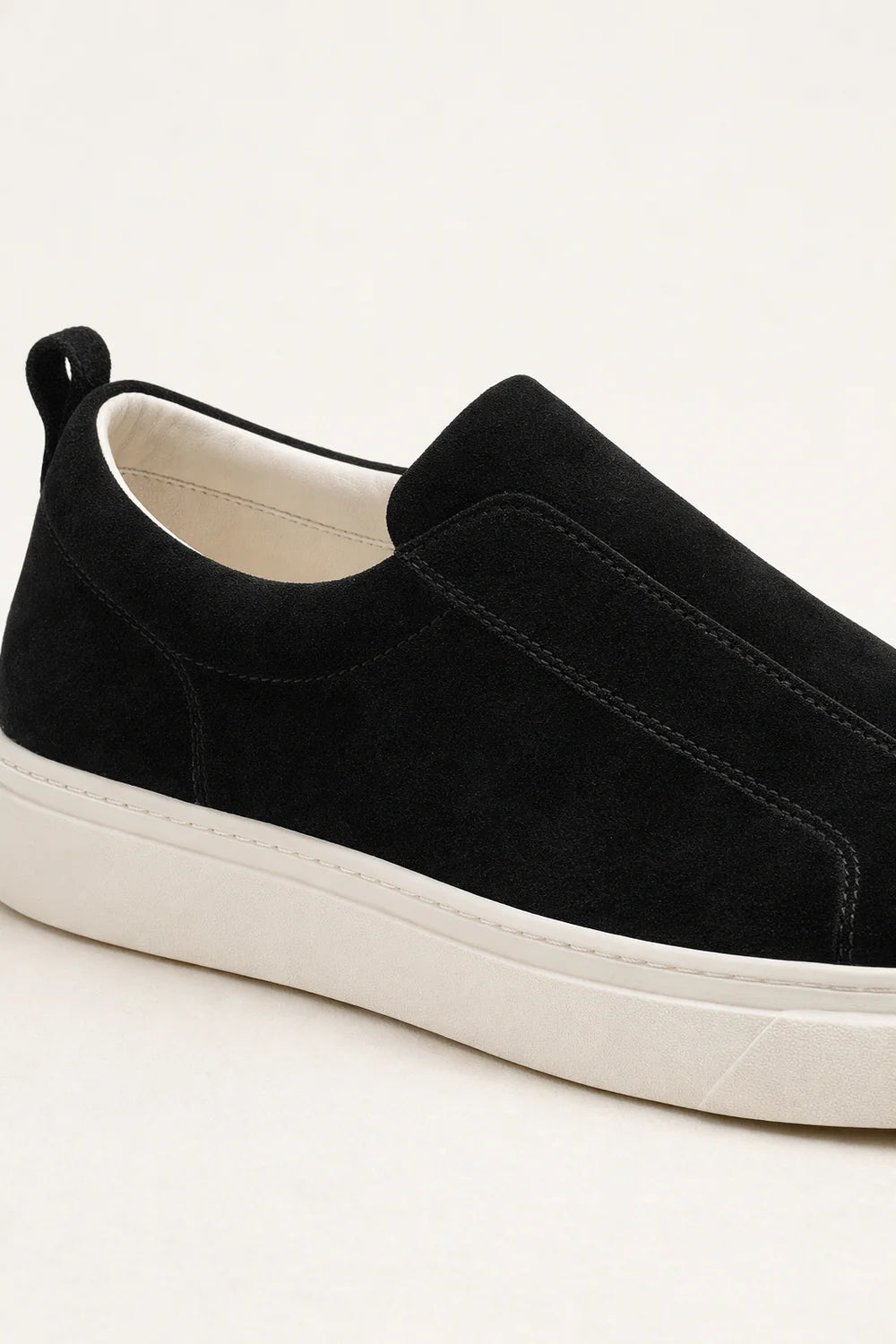 Ladore Suede Slip-On Black