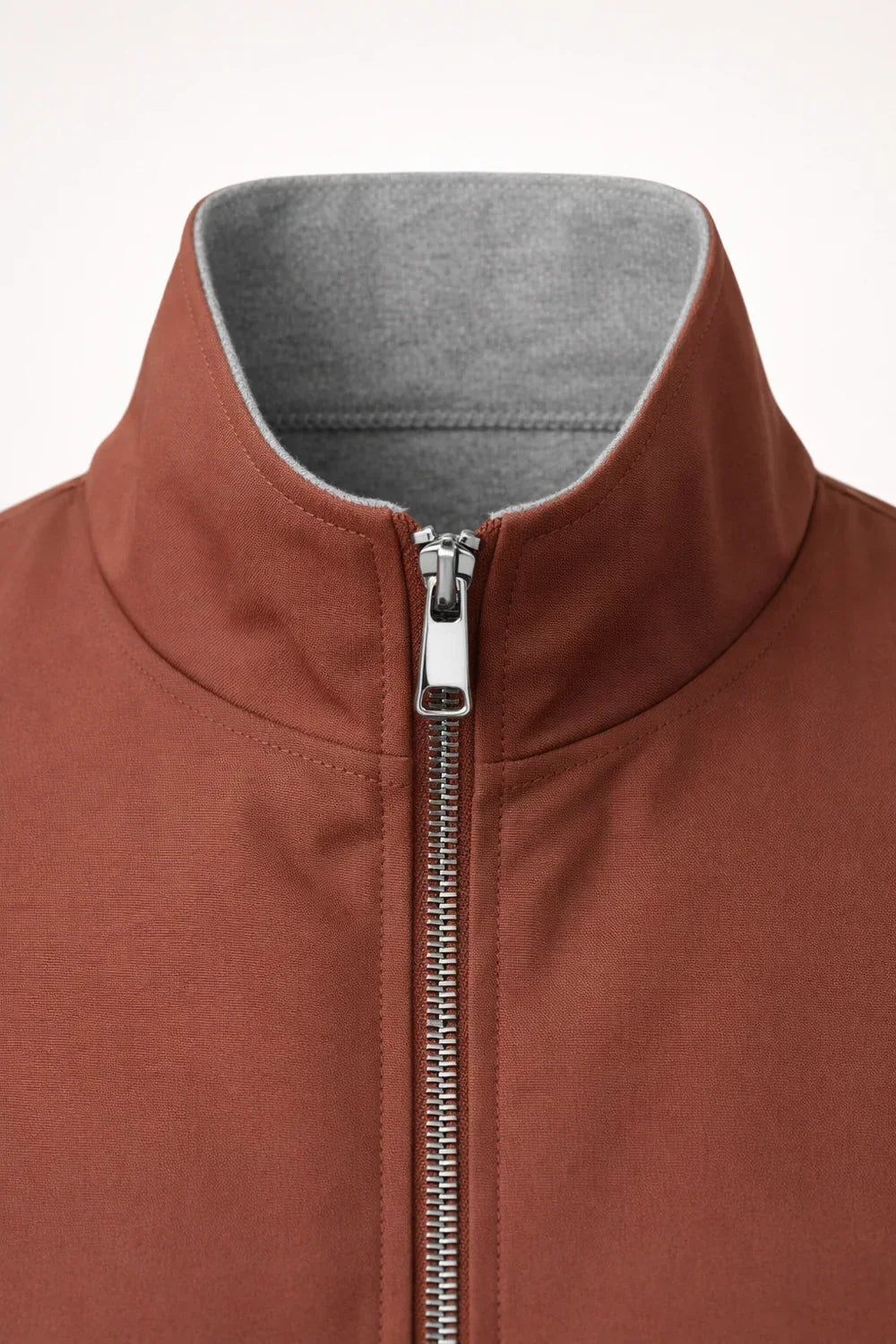 Reverso Reversible Bomber Jacket Terracotta