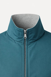 Reverso Reversible Bomber Jacket Teal
