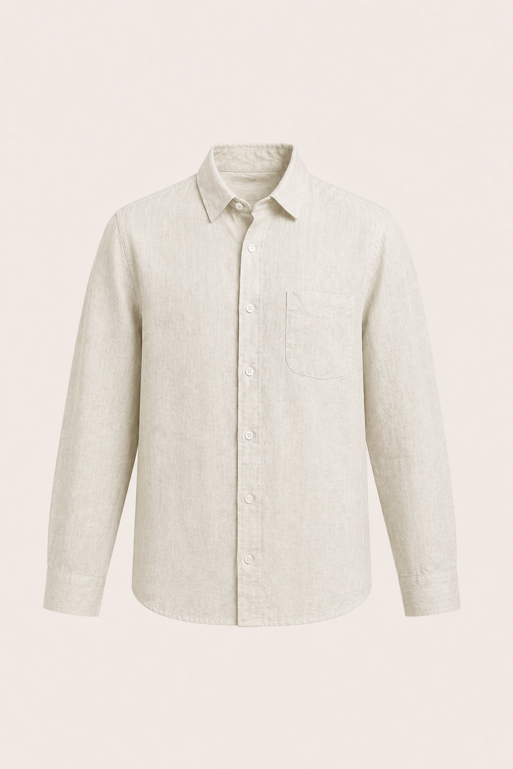 Milano Linen Shirt Beige