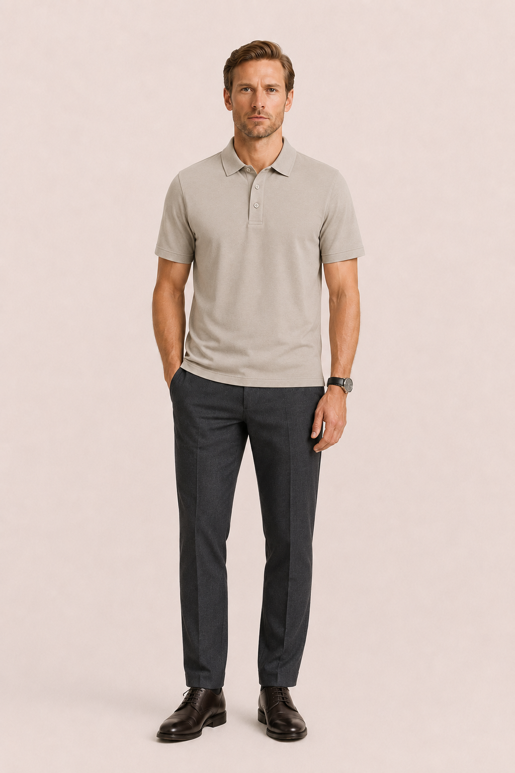 Nylaro Polo Beige
