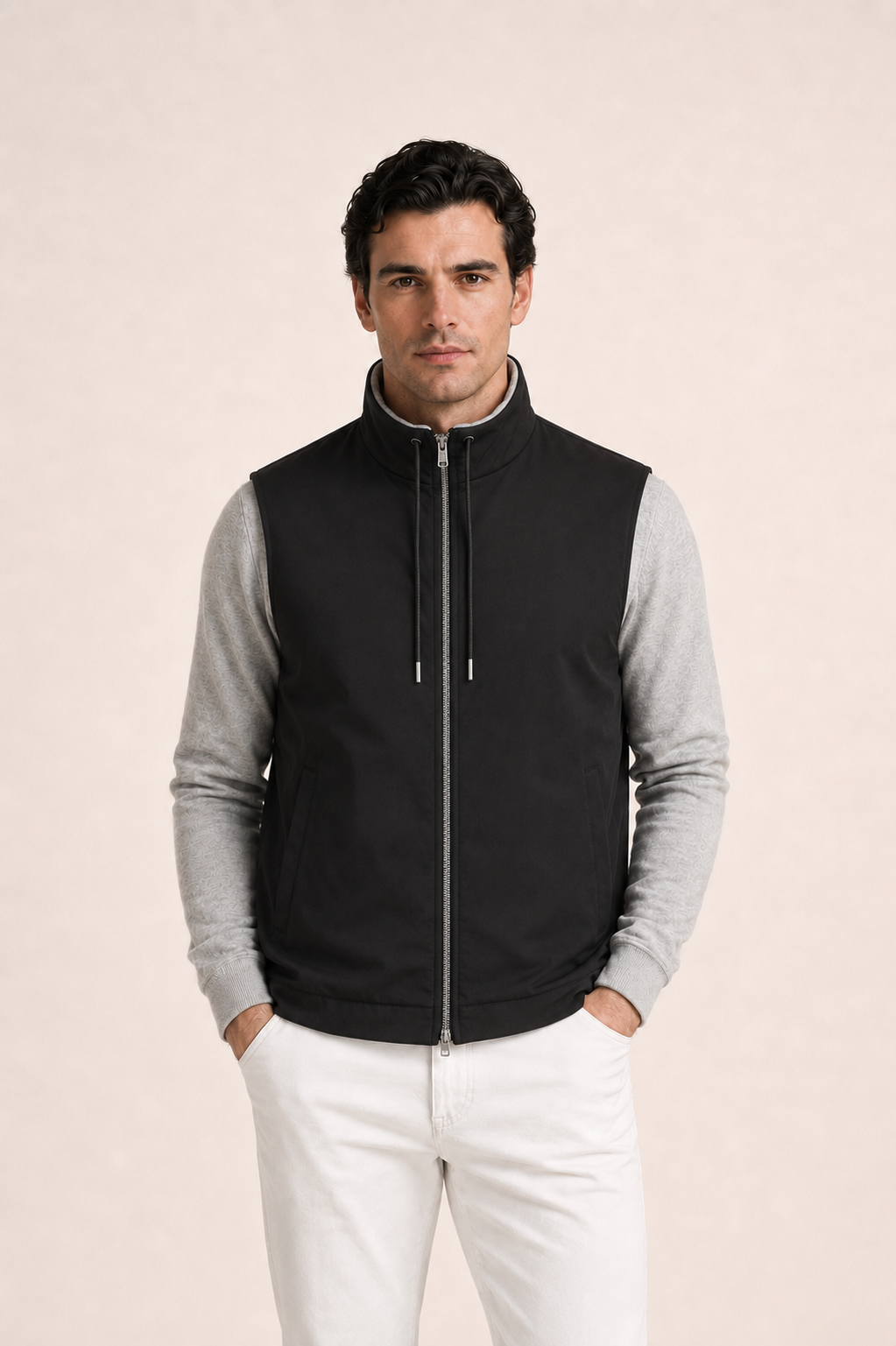 Reviro Reversible Vest Black
