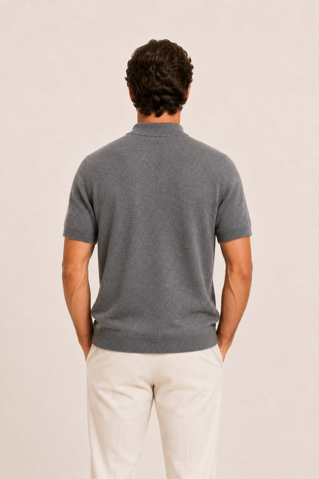 Aurelo Wool T-Shirt Dark Grey