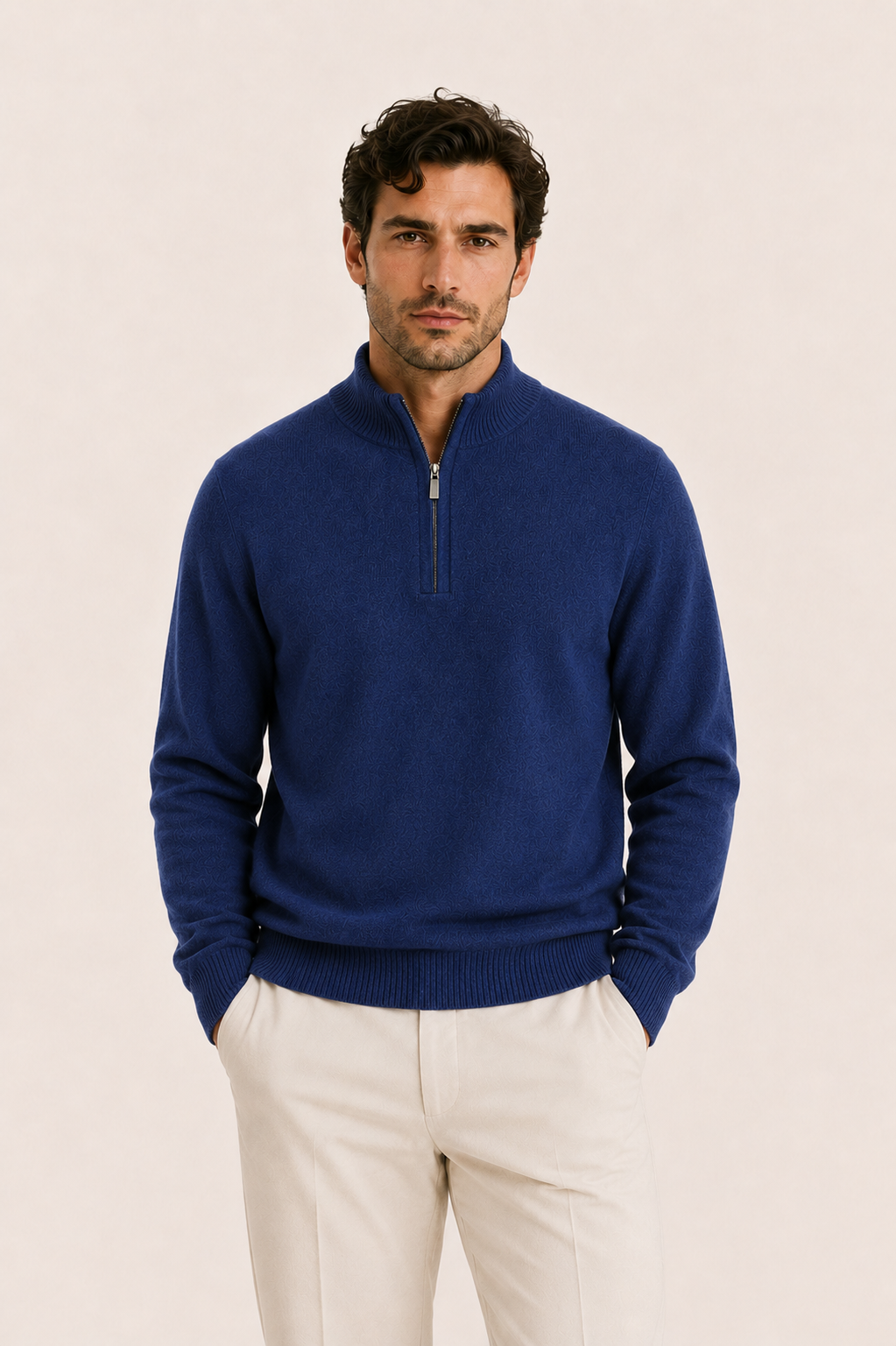Calero Quarter-Zip Navy