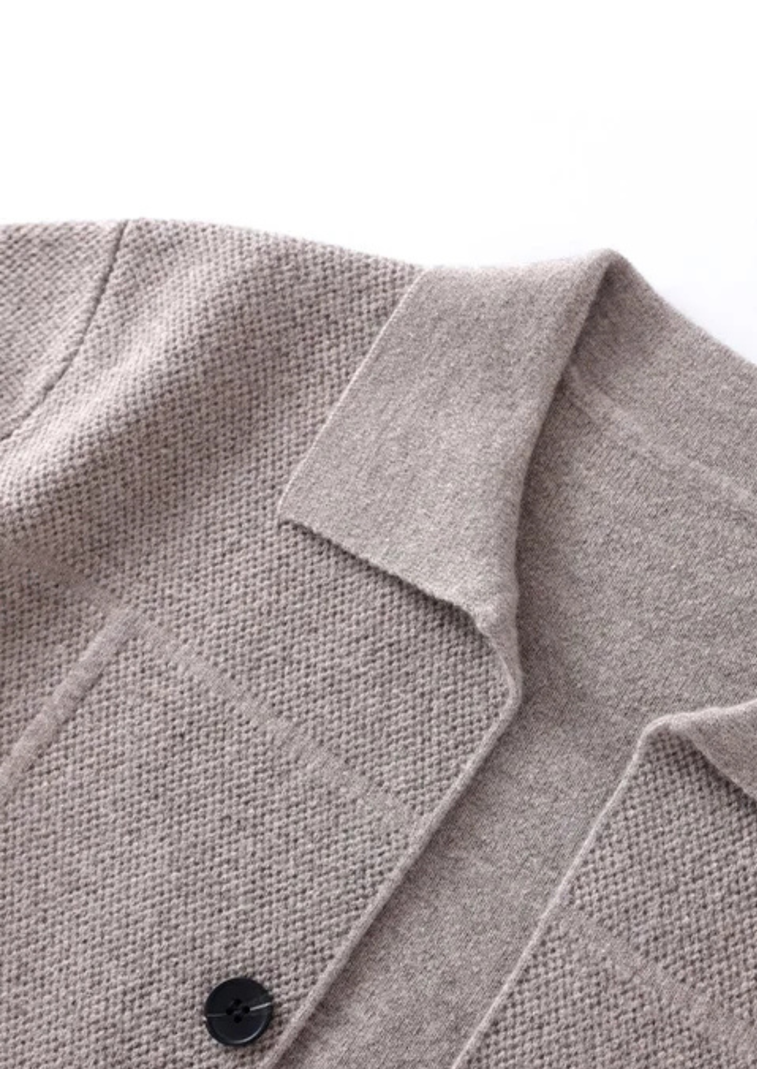 Ferilo Cashmere Cardigan Camel-Grey