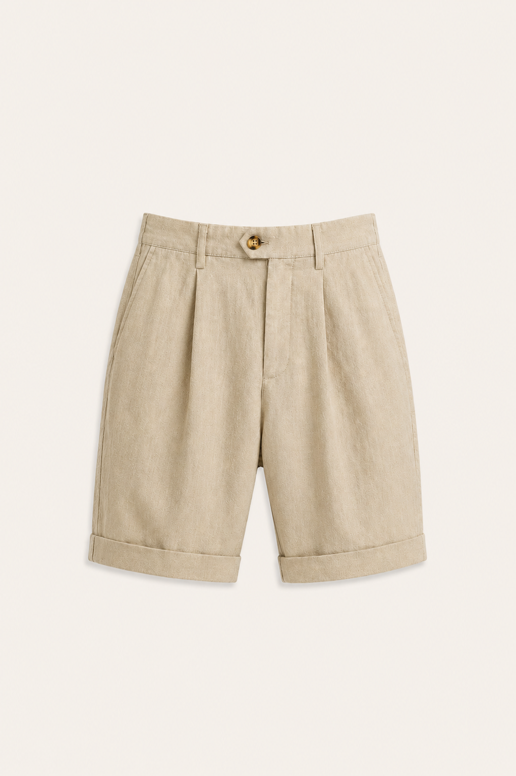 Nalero Lyocell Cotton Short Khaki