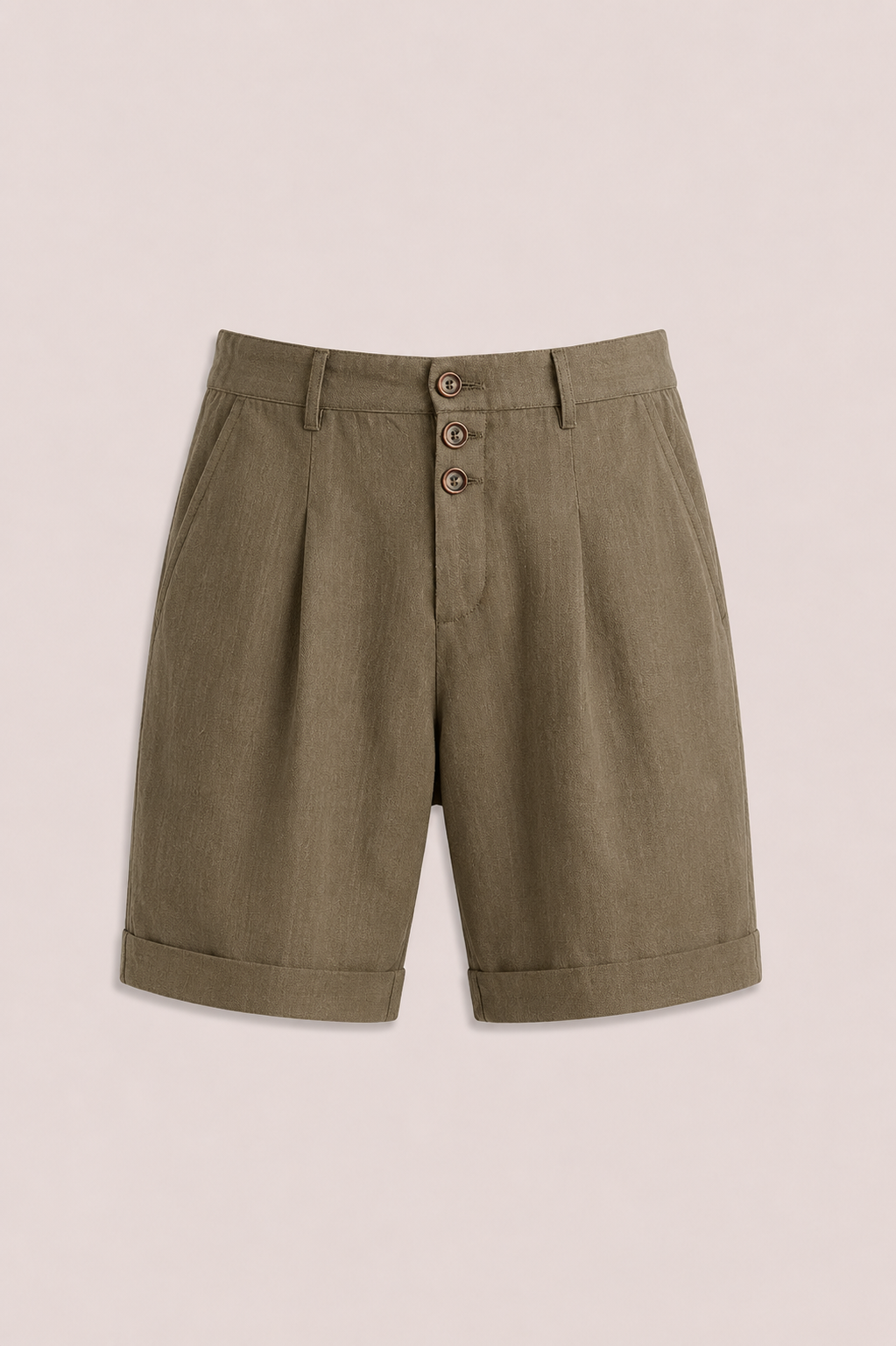 Morano Cotton Short Light Brown