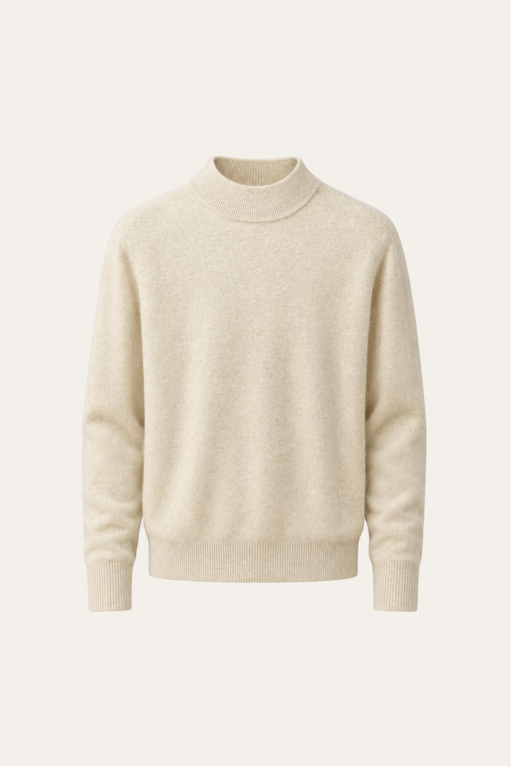 Arelio Mock Neck Cream