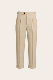 Laveno Linen Trousers Khaki