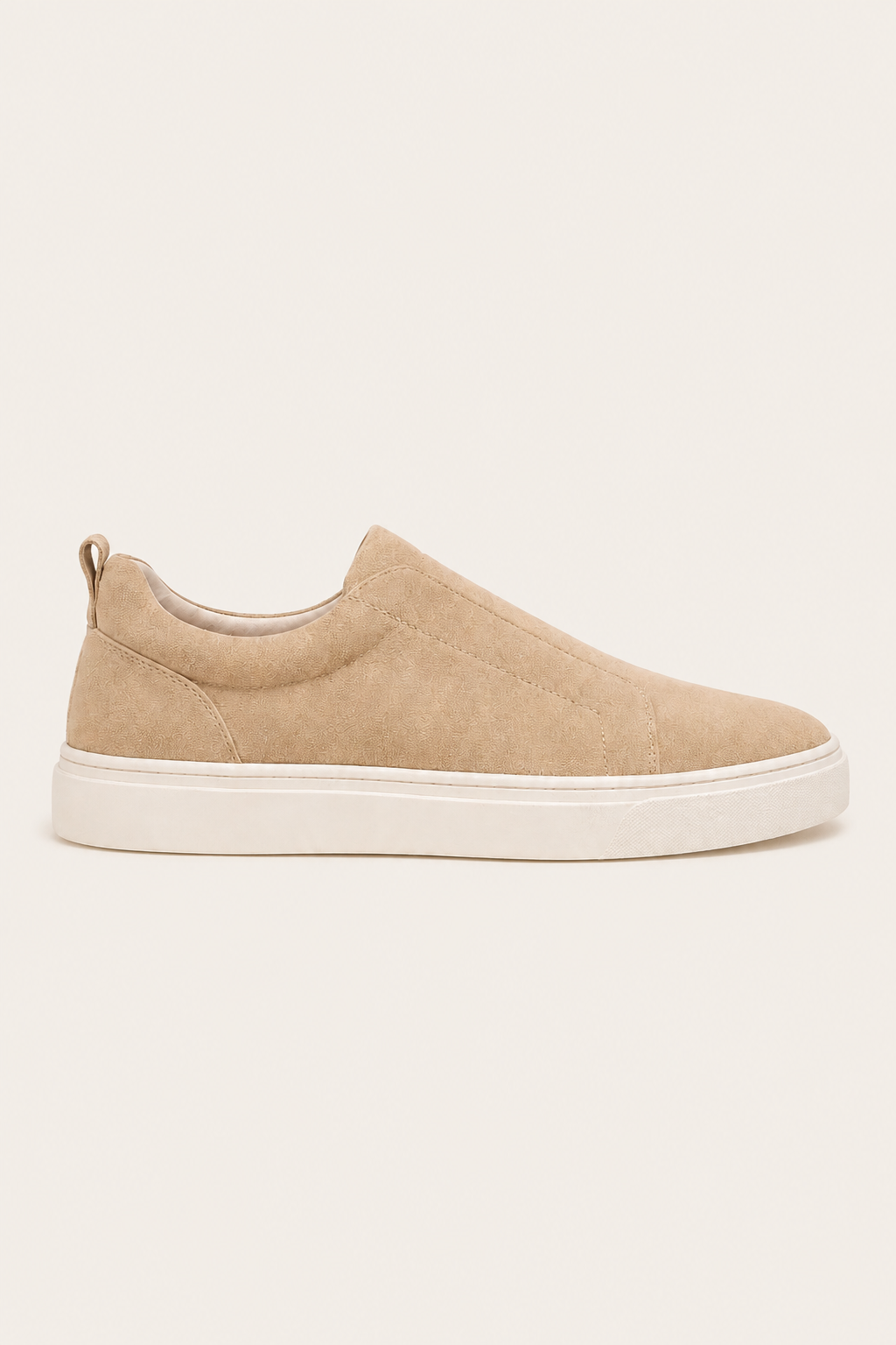 Levani Suede Slip-On Beige