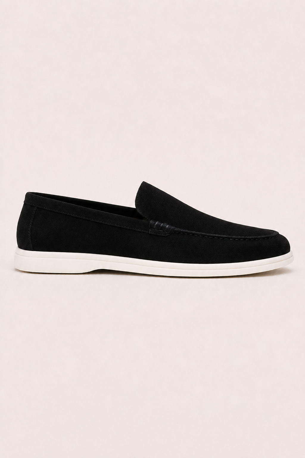 Bavaro Suede Loafers Black
