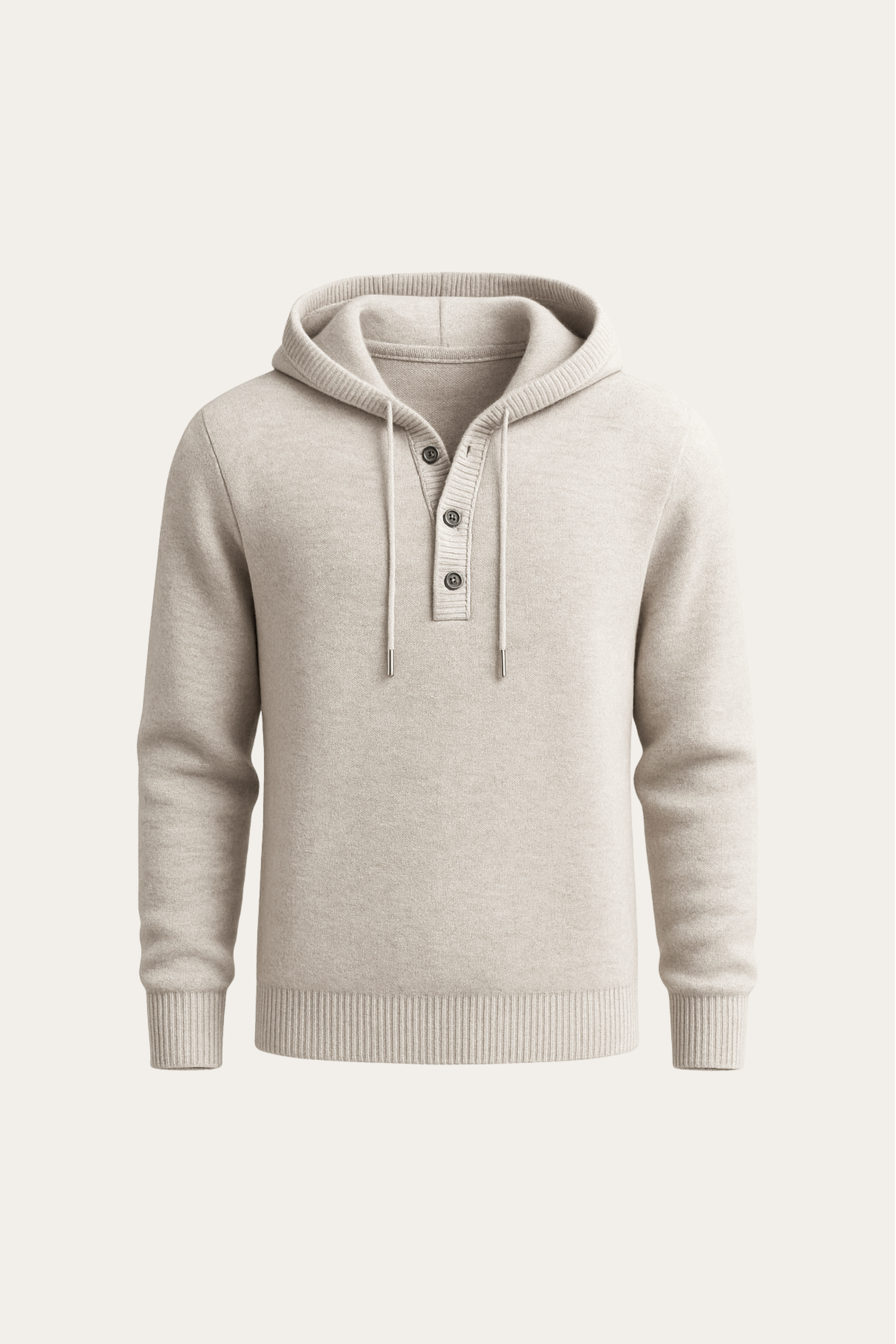Avaro Hooded Knit Grey