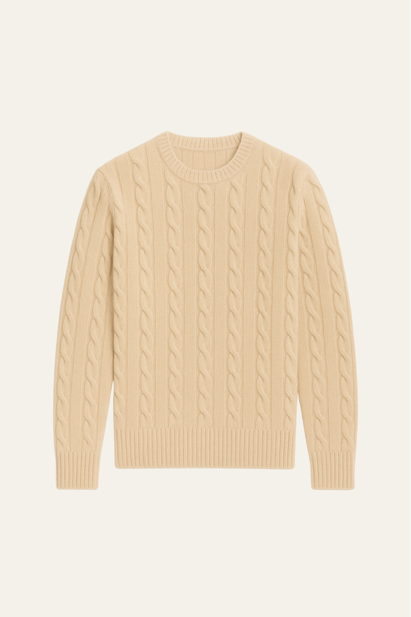Velaro Cashmere Knit Beige