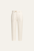 Calivo Gebardine Pantalon Ivory