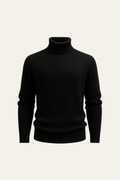 Paravi Cashmere Turtleneck Black