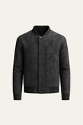 Orivo Suede Bomber Black