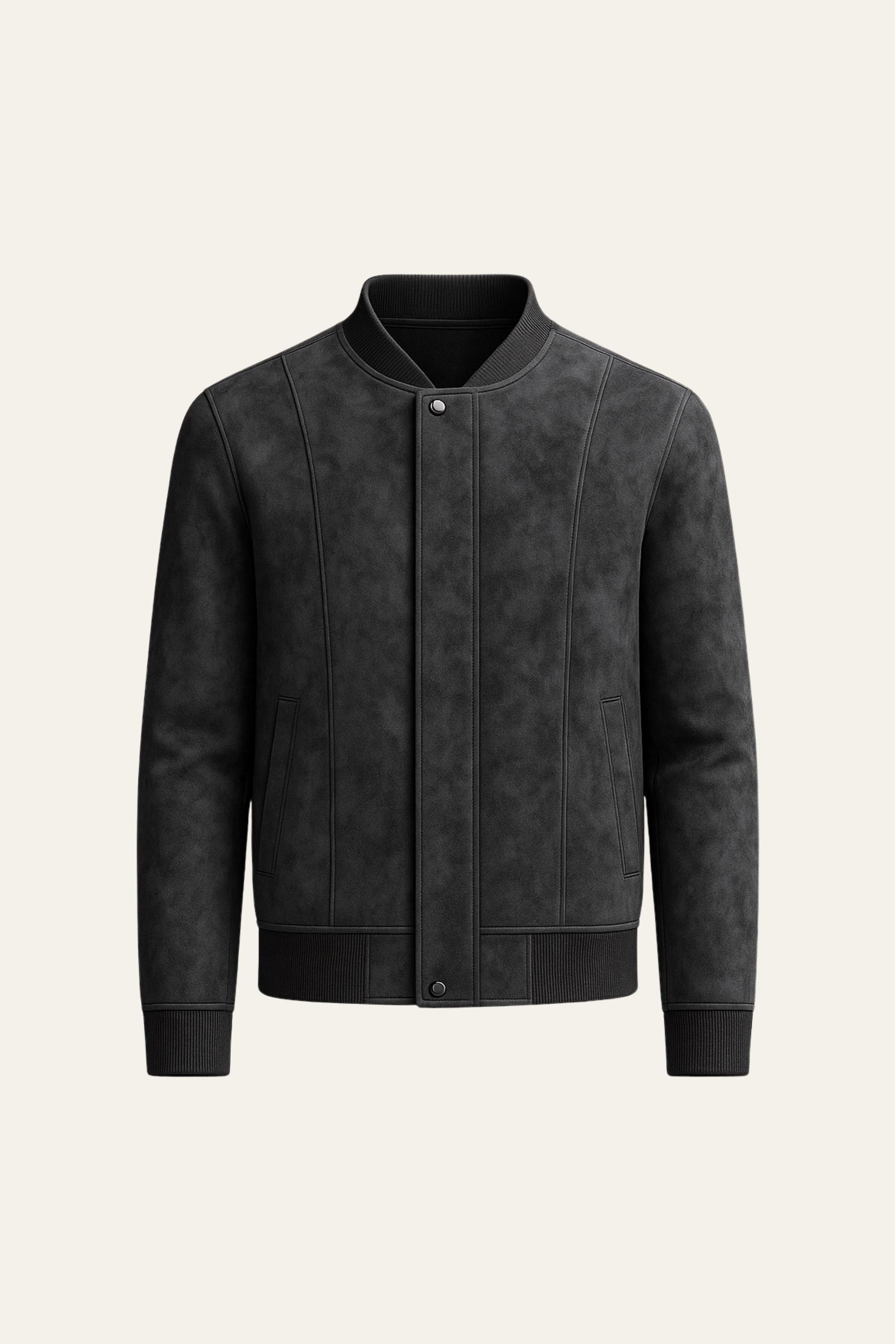 Orivo Suede Bomber Black