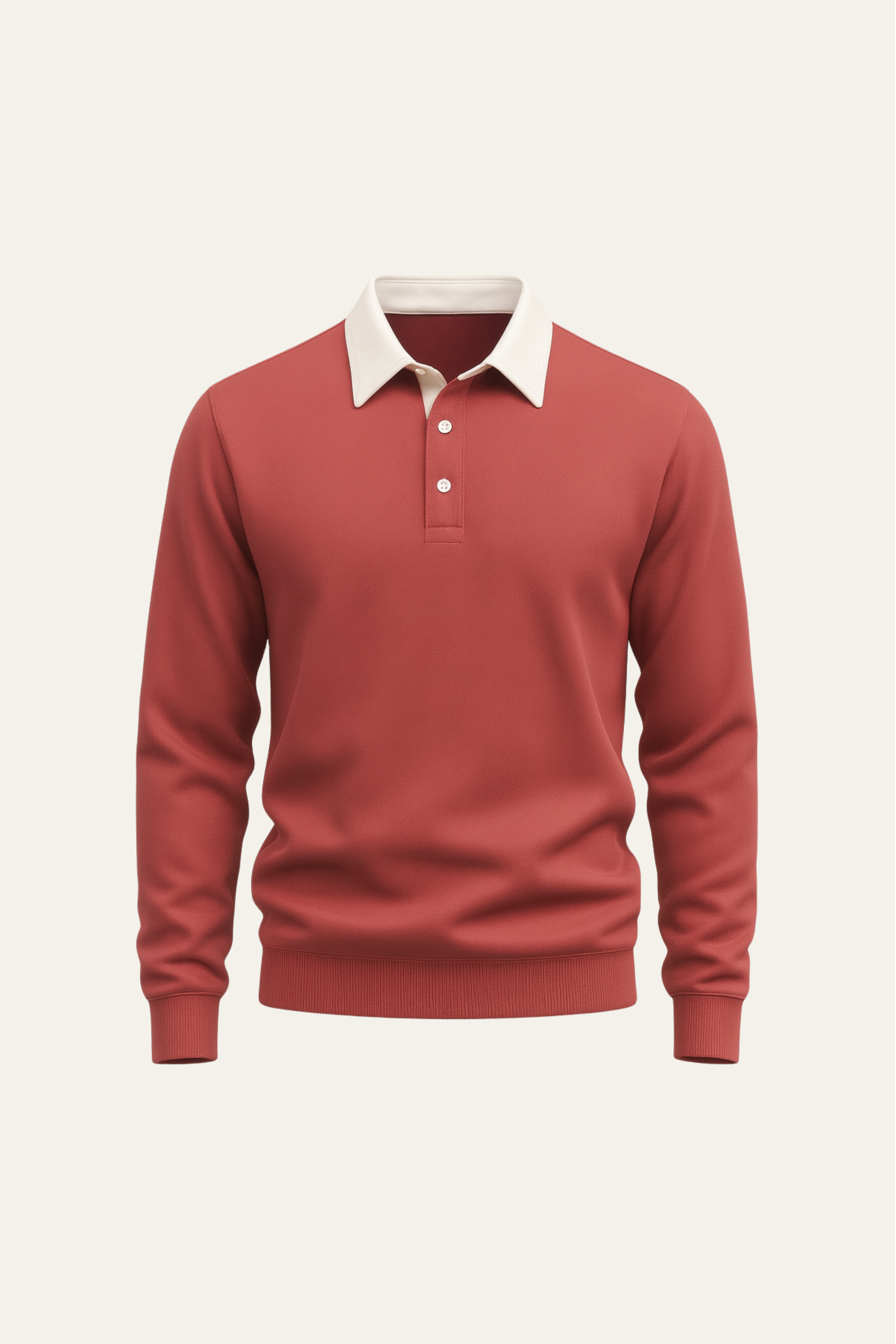 Meravo Polo Knit Red