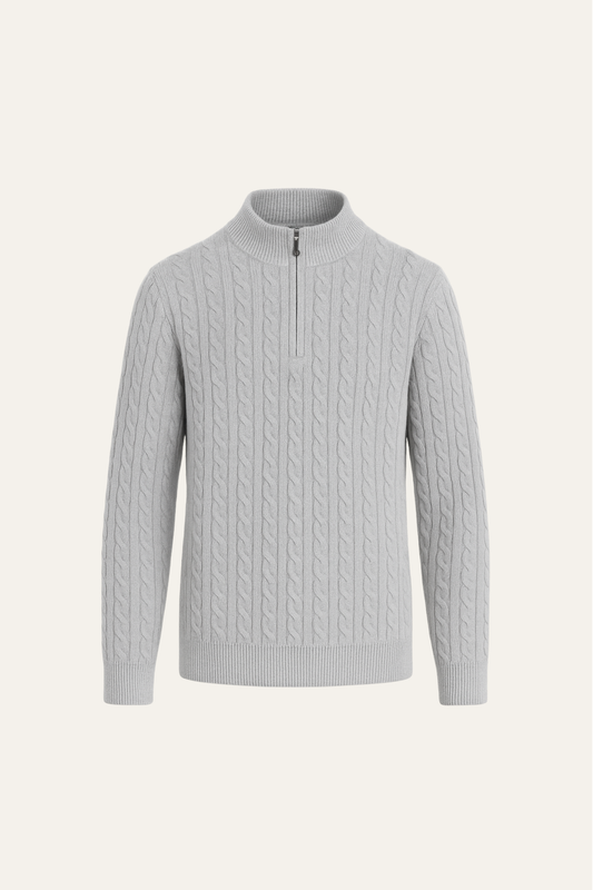 Seviro Cashmere Knit Grey
