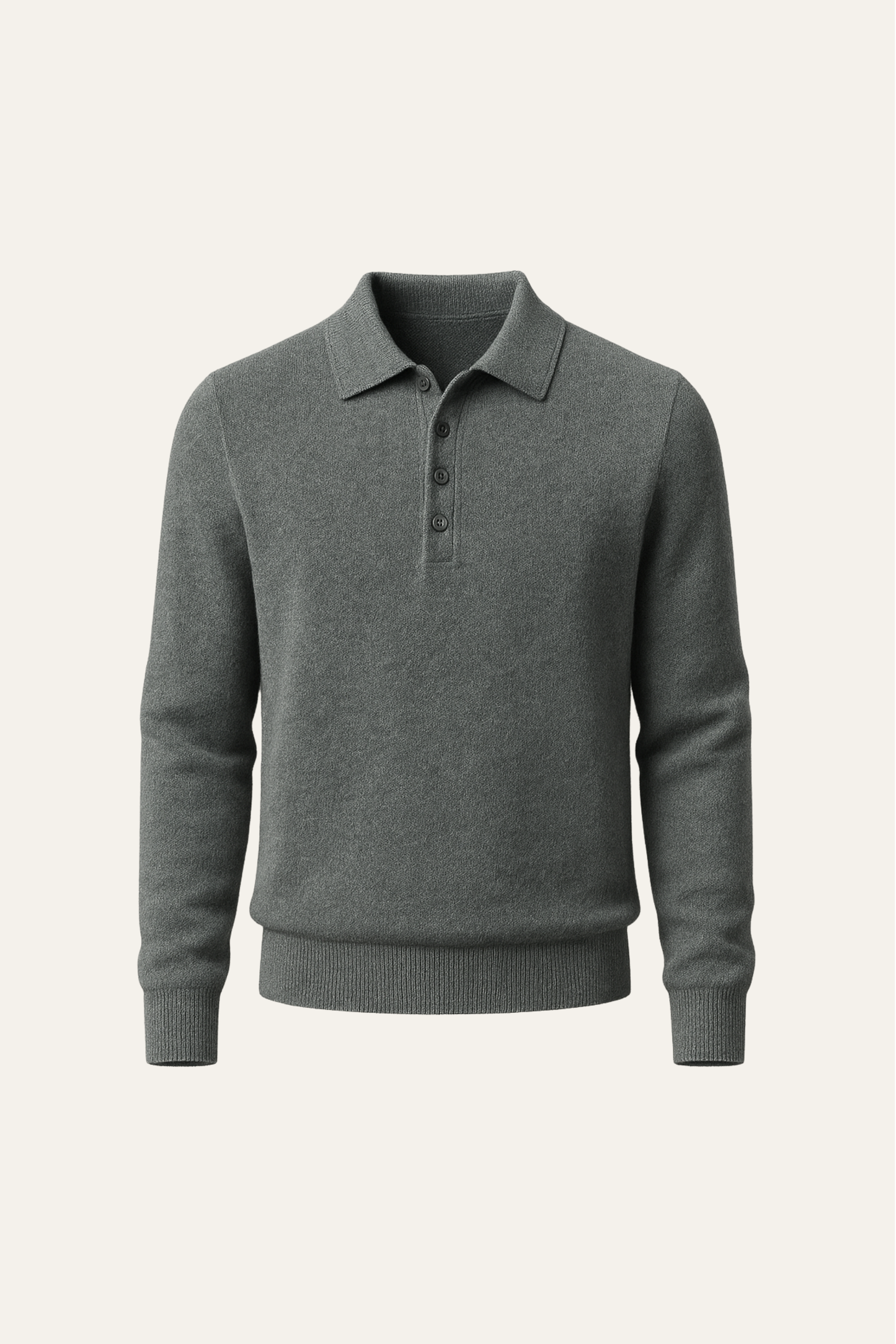 Avarel Merino Polo Knit Mist Green