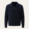 Teravo Merino Zip Sweater Navy