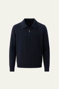 Teravo Merino Zip Sweater Navy