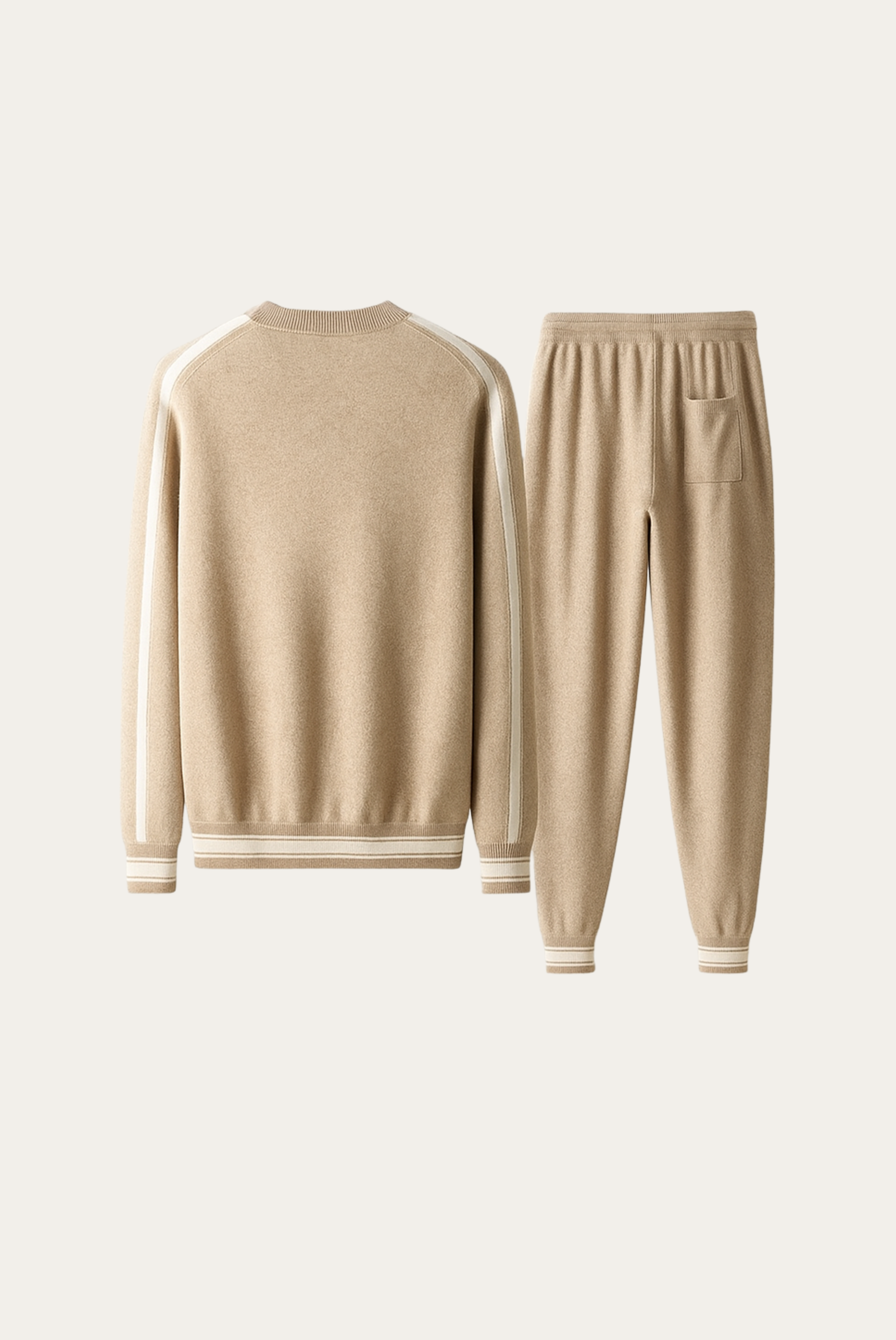 Ladore Cashmere Two-Piece Sand