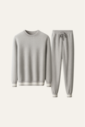 Ladore Cashmere Two-Piece Grey