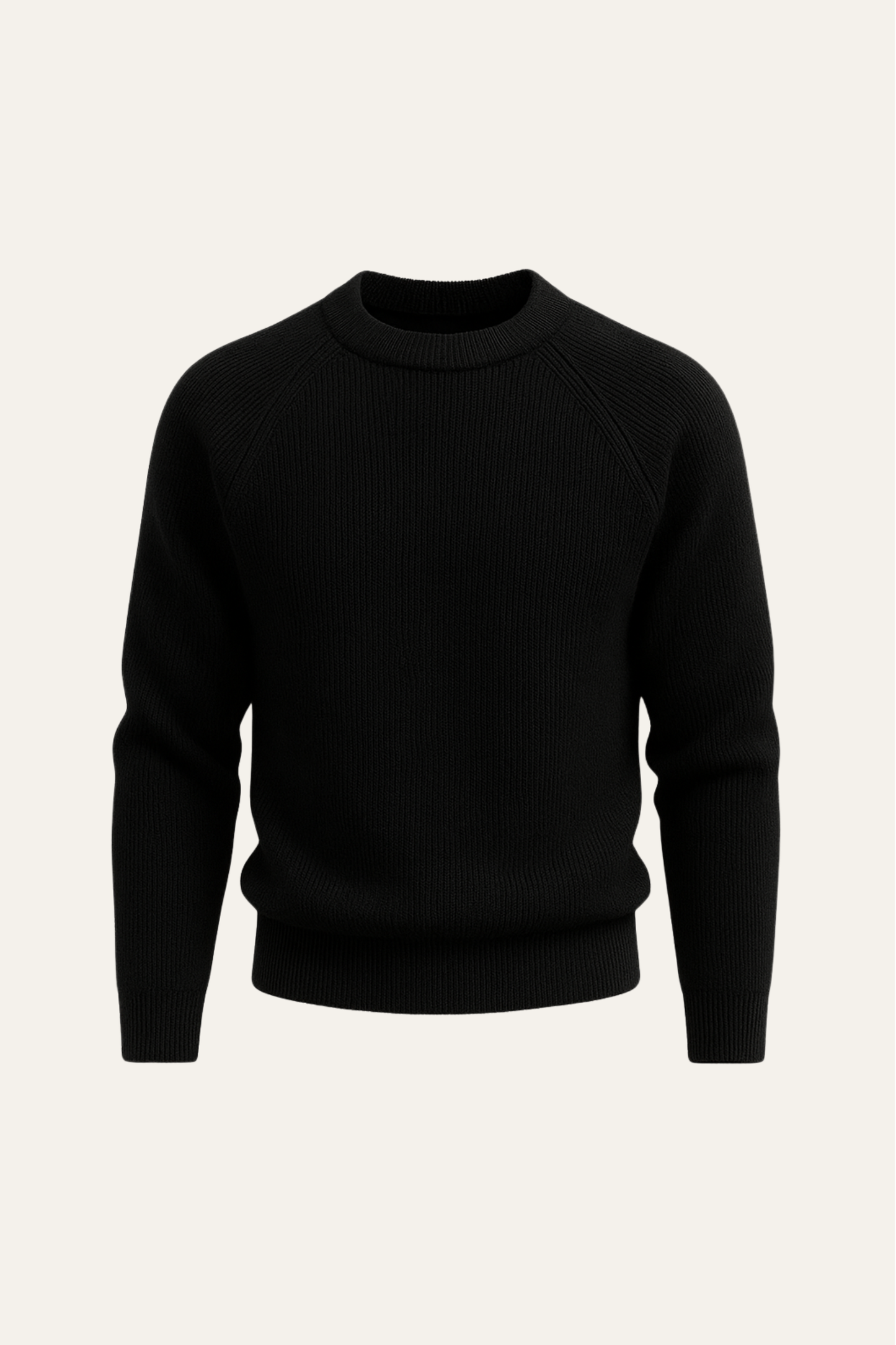Sarole Wool Crewneck Black