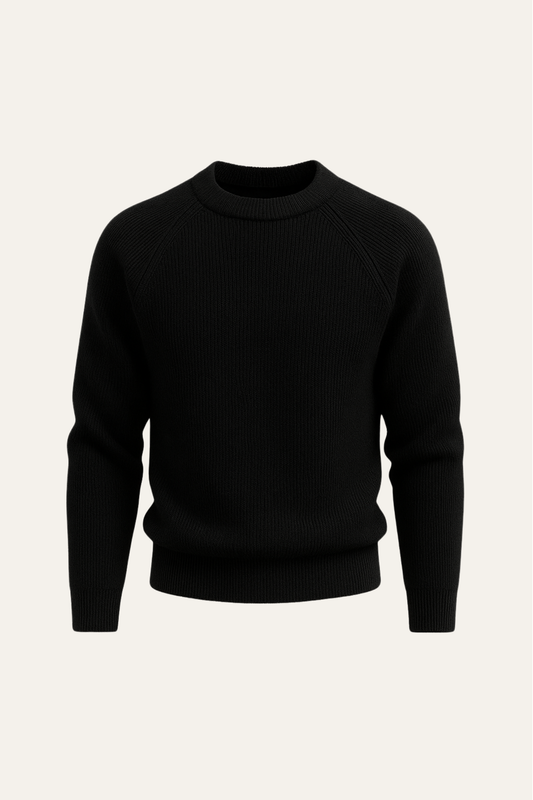 Sarole Wool Crewneck Black