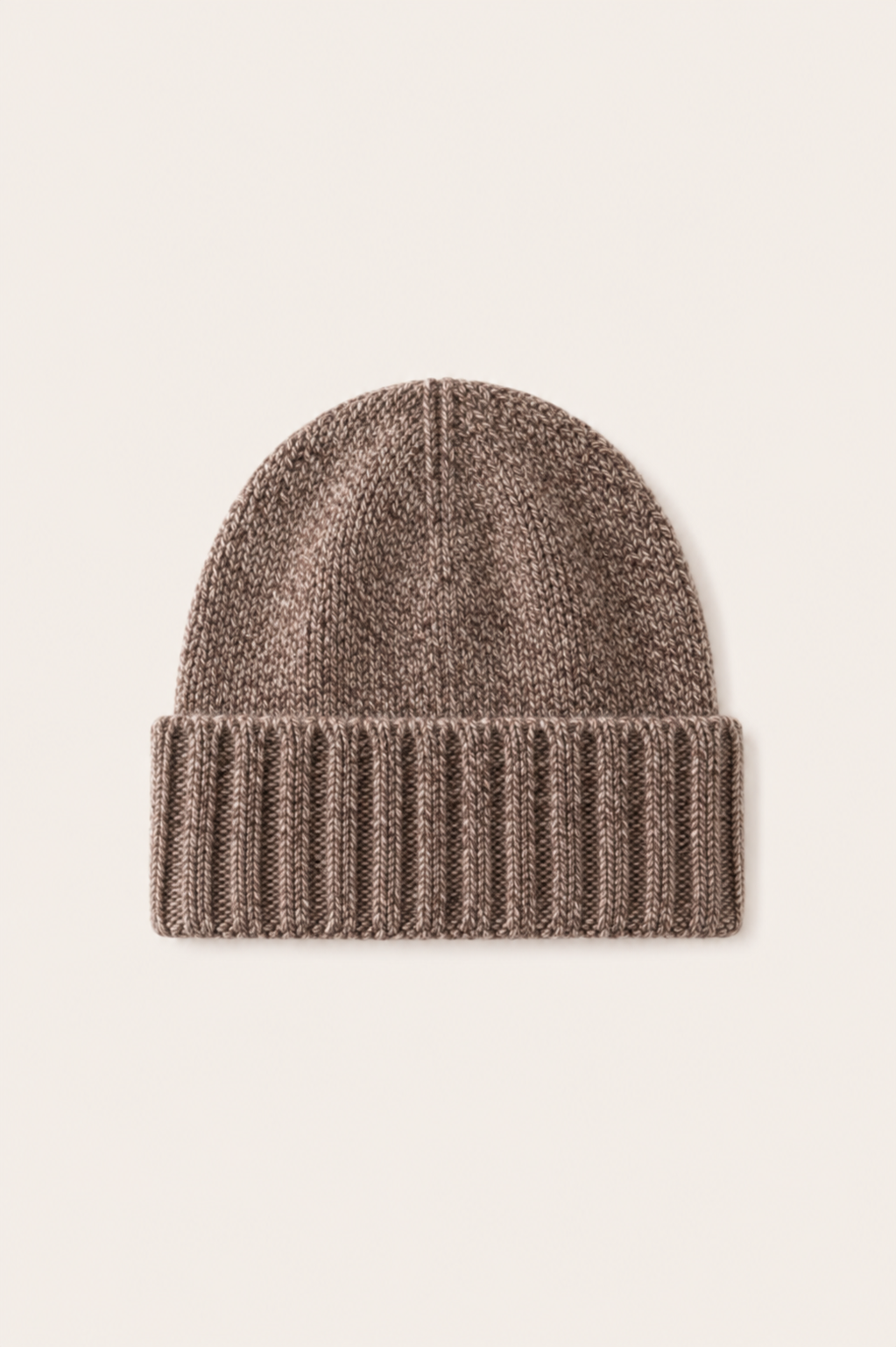 Ivaro Cashmere Beanie Mocha Marl