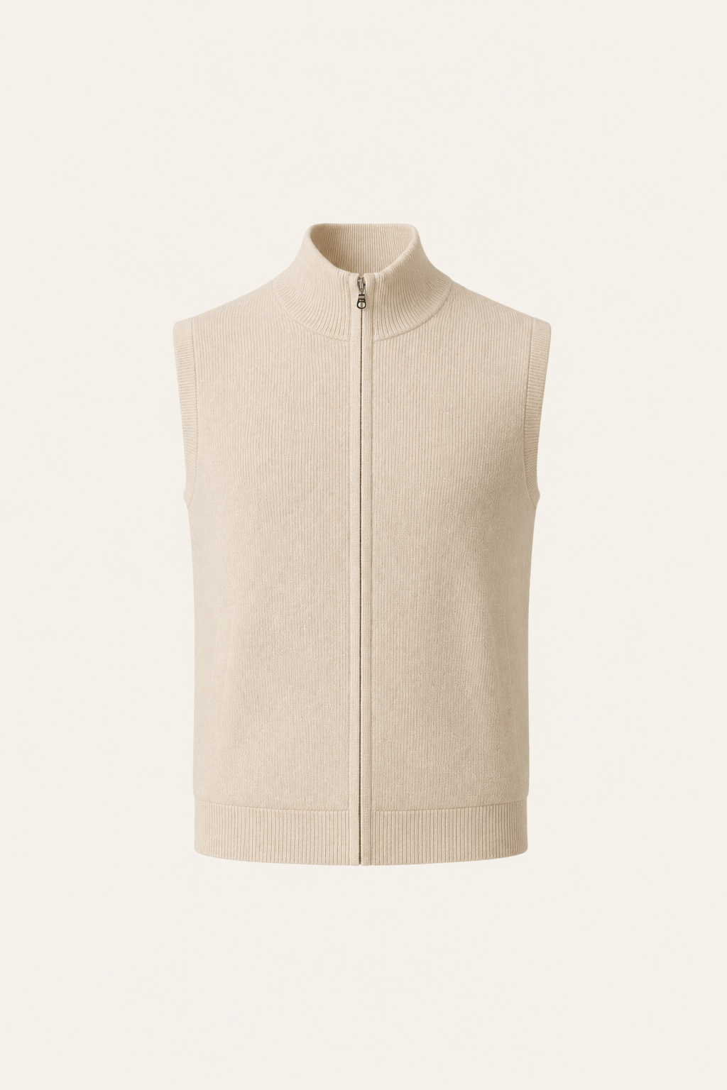 Avenor Wool Vest Beige
